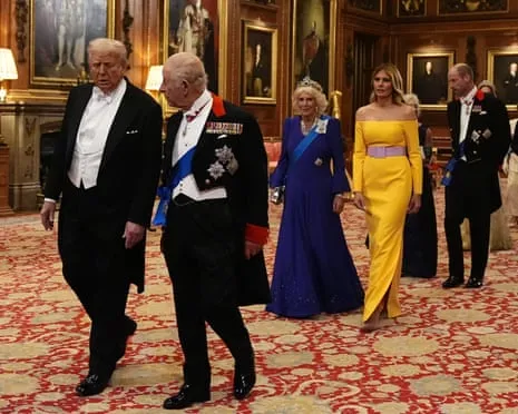 The Royal Family Deploy Red Carpet Amid Demonstrations; Jimmy Kimmel Taken Off Air Due To Kirk Comments
