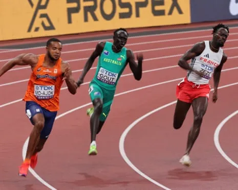 Gout Exits After Fourth-Position Result in Heats